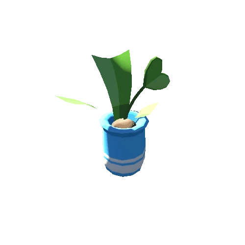 housepack_flowerVase_3 Blue